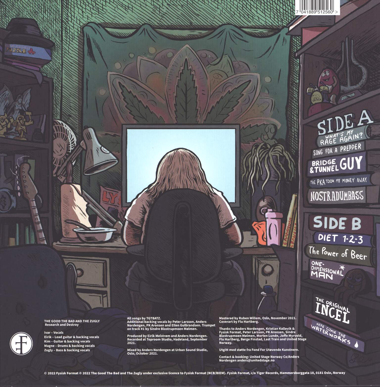 The Good The Bad And The Zugly: Research And Destroy, 1×LP (Vinyl)
