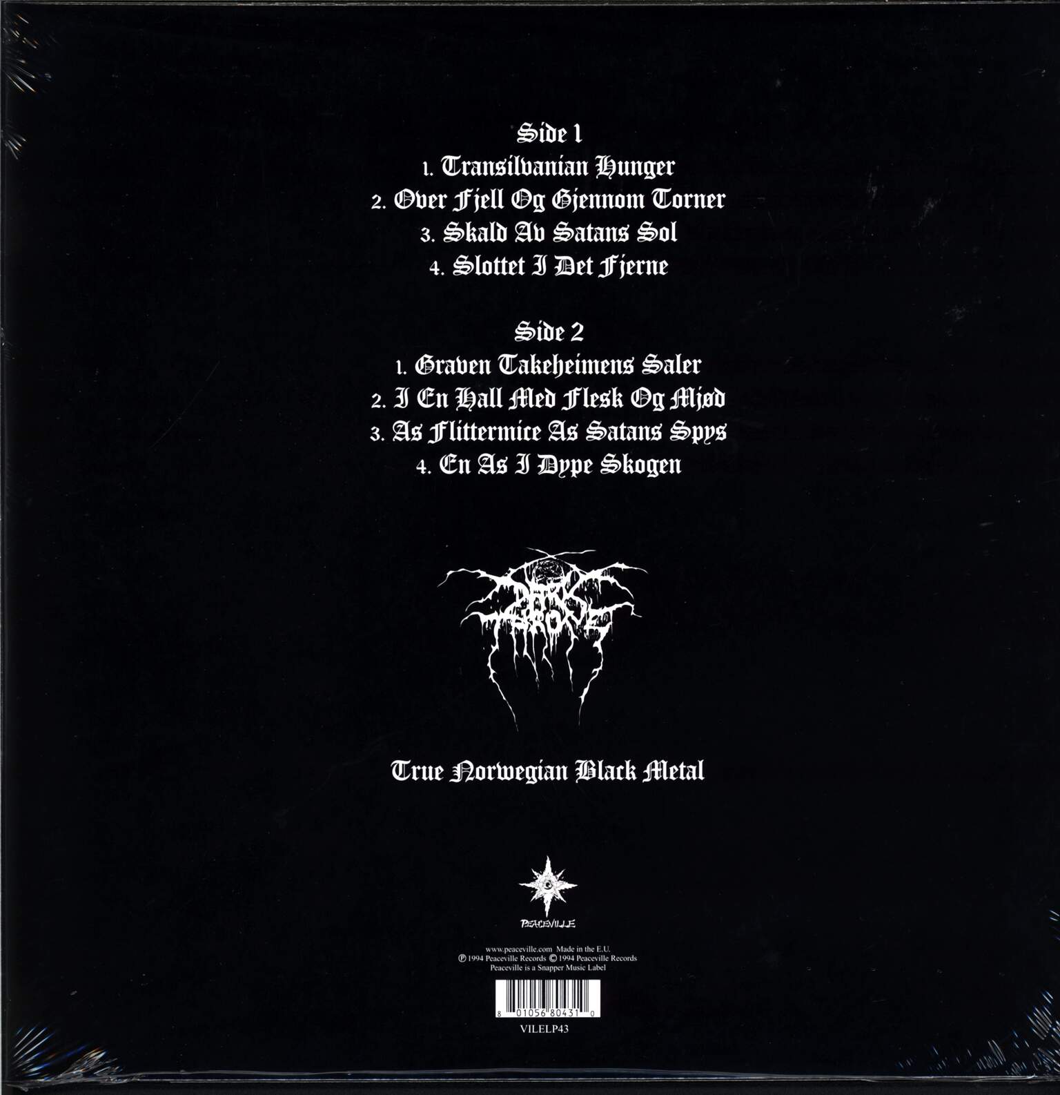 Darkthrone: Transilvanian Hunger, 1×LP (Vinyl)