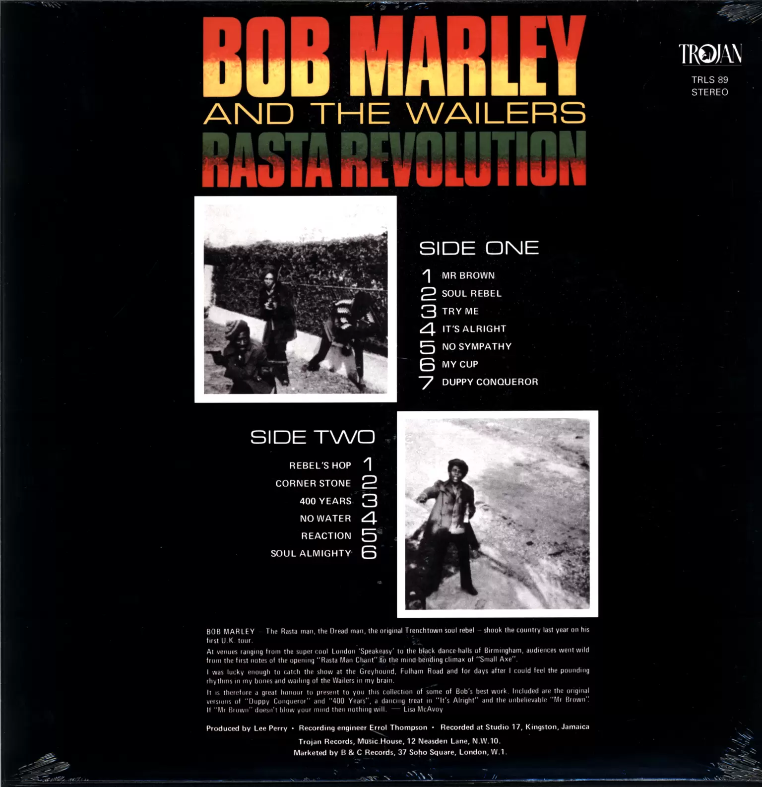 Bob Marley & The Wailers: Rasta Revolution, 1×LP (Vinyl)