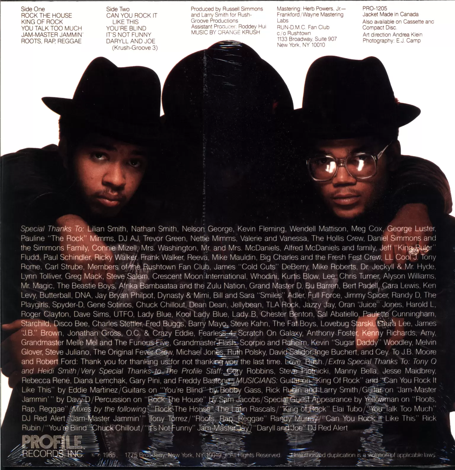 Run DMC: King Of Rock, 1×LP (Vinyl)