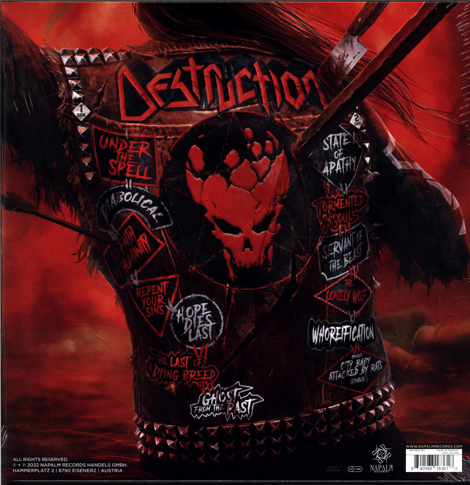 Destruction: Diabolical, 1×LP (Vinyl)