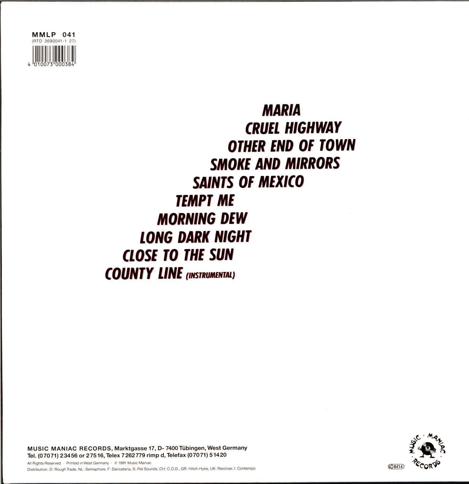 Droogs: Guerrilla Love-In, 1×LP (Vinyl)
