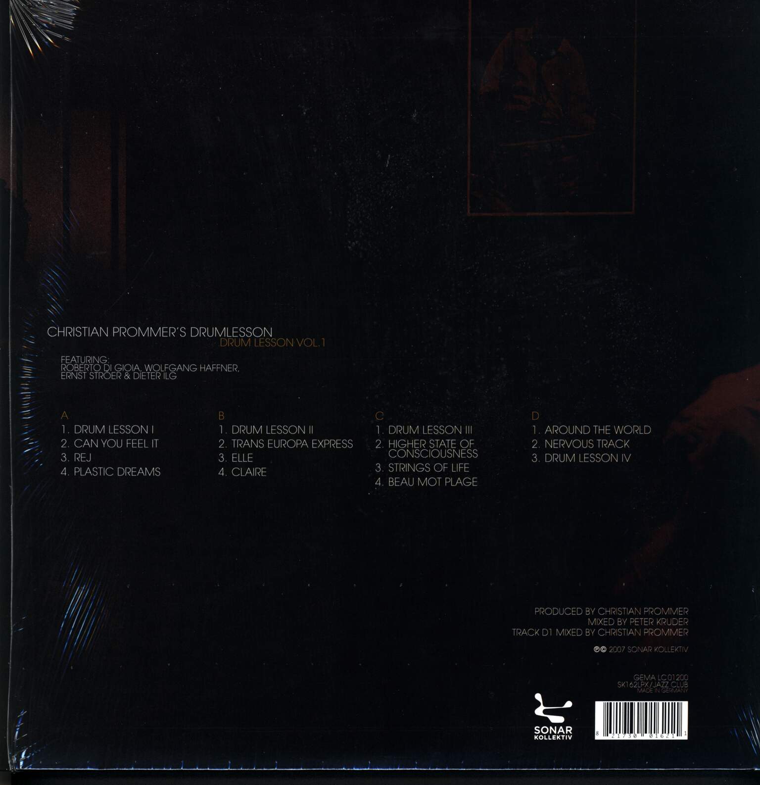 Christian Prommer's Drumlesson: Drum Lesson Vol.1, 2×LP (Vinyl)