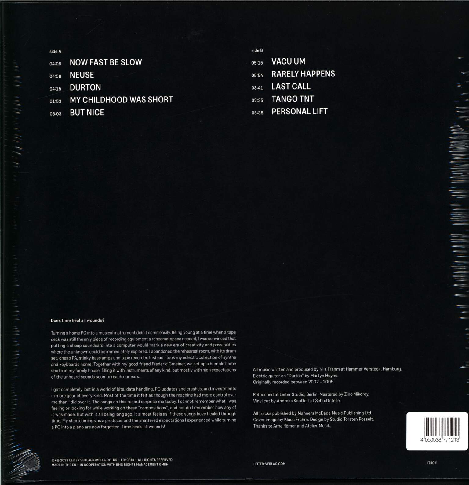 Nils Frahm: Durton, 1×LP (Vinyl)
