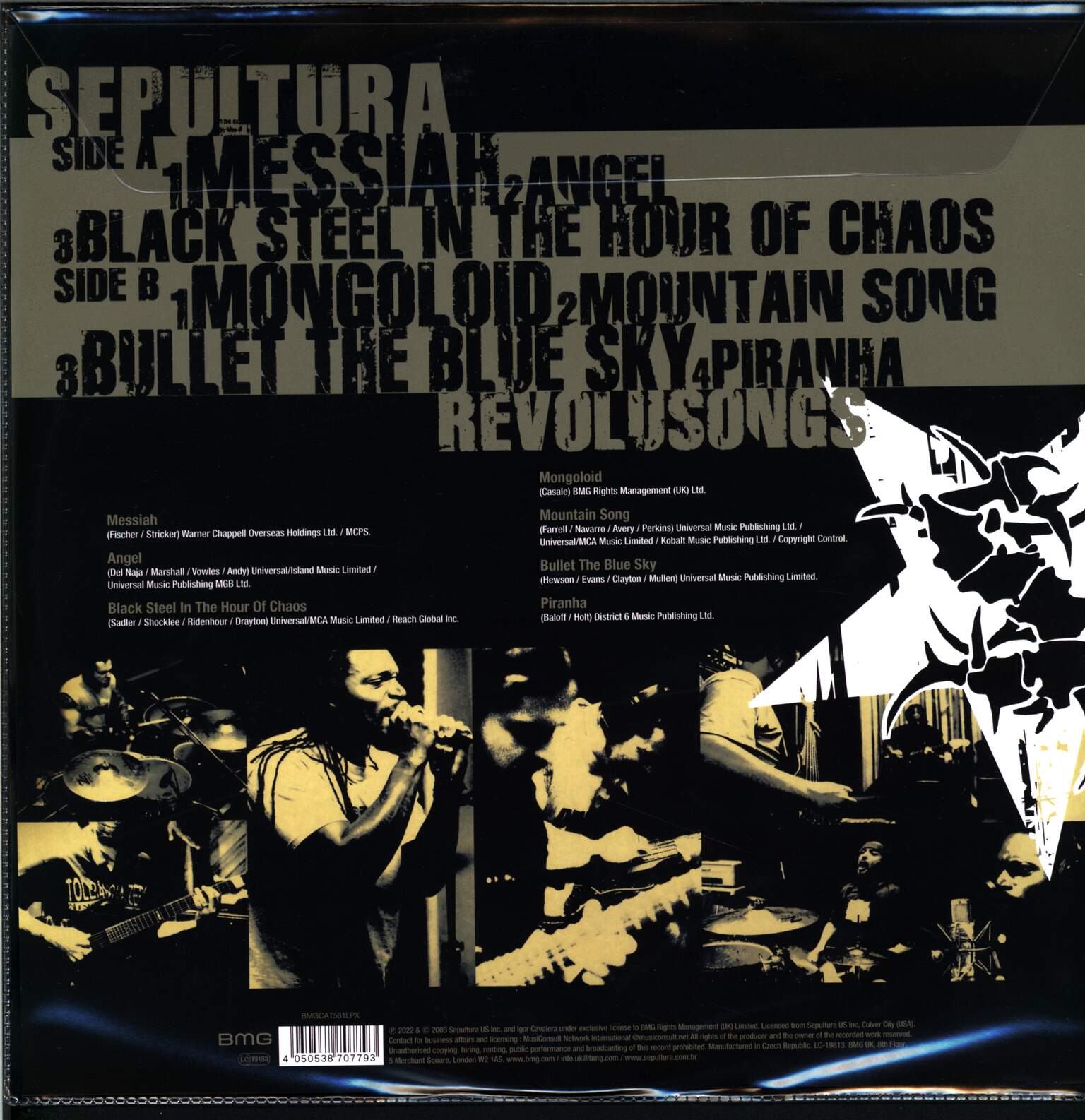 Sepultura: Revolusongs, 1×LP (Vinyl)