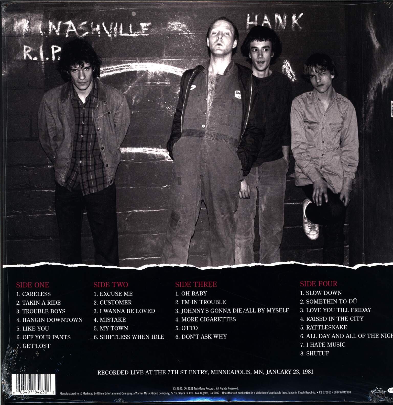 The Replacements: Unsuitable For Airplay - The Lost KFAI Concert, 2×LP (Vinyl)
