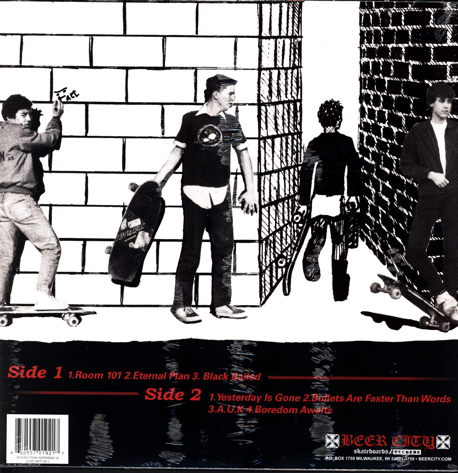 The Faction: Yesterday Is Gone, 1×12" Maxi Single (Vinyl)