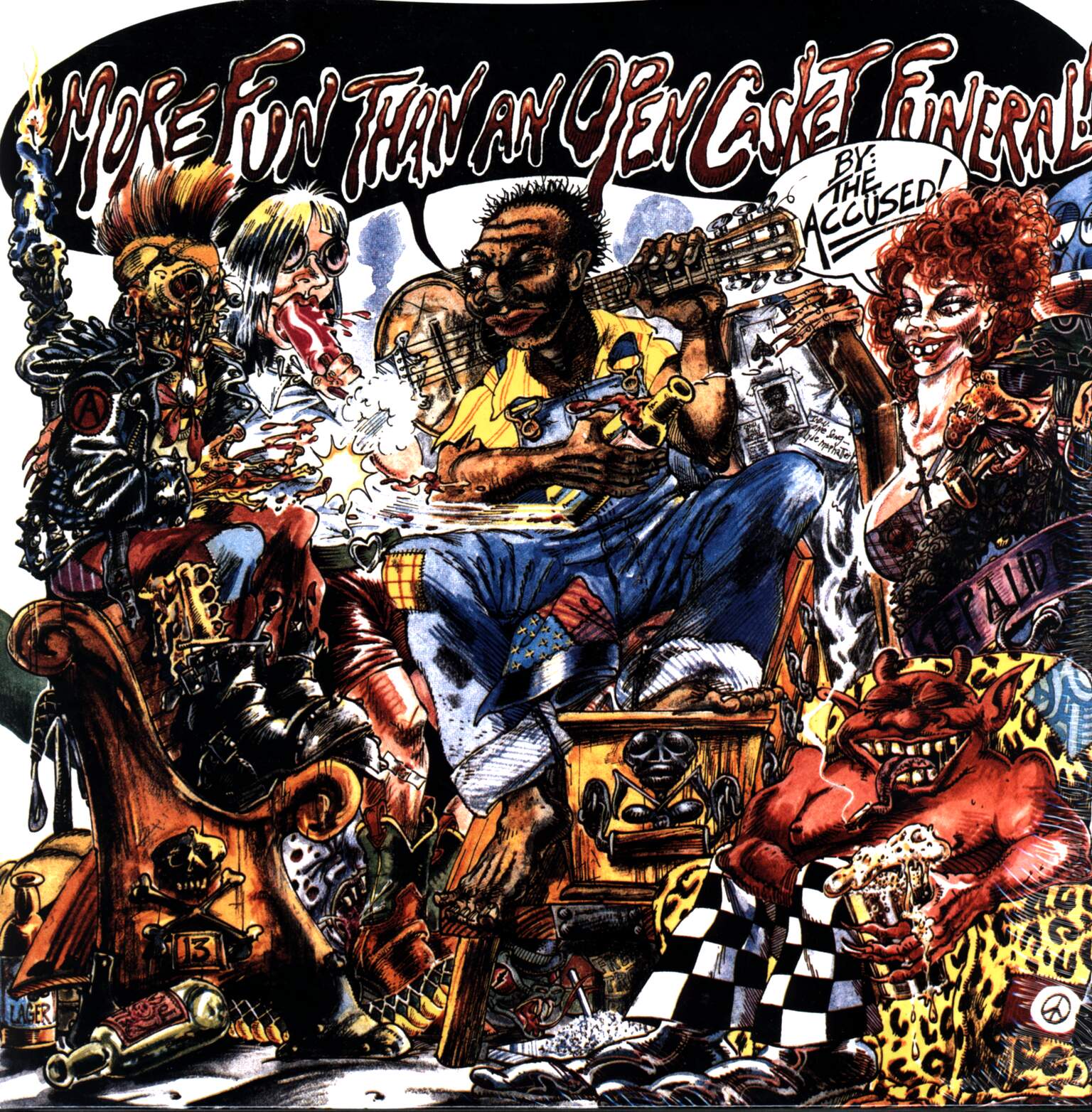 The Accüsed: More Fun Than An Open Casket Funeral, 1×LP (Vinyl)