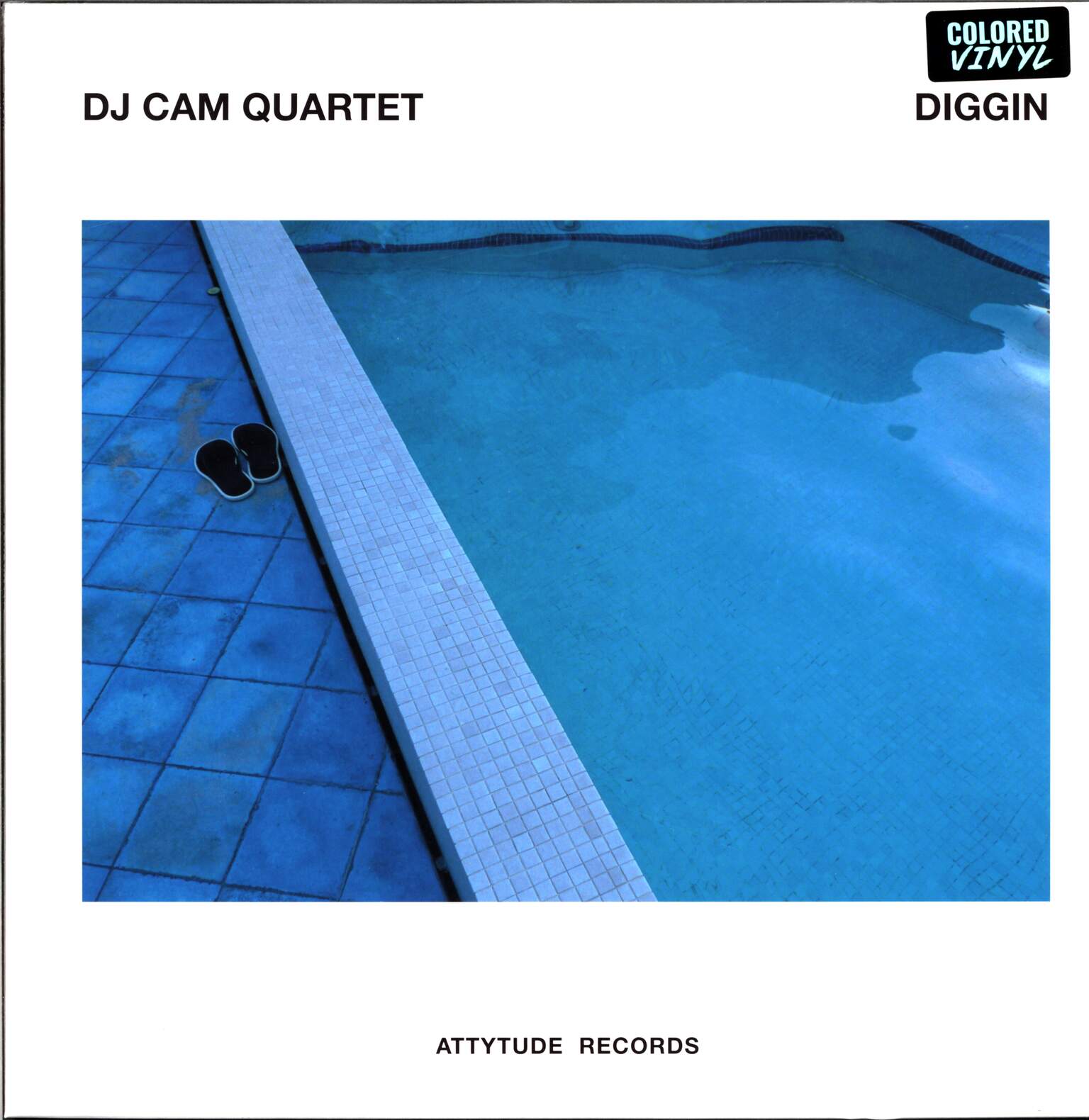 DJ Cam Quartet: Diggin (Blue Vinyl Record Store Day 2022 Vinyl Edition), 1×LP (Vinyl)