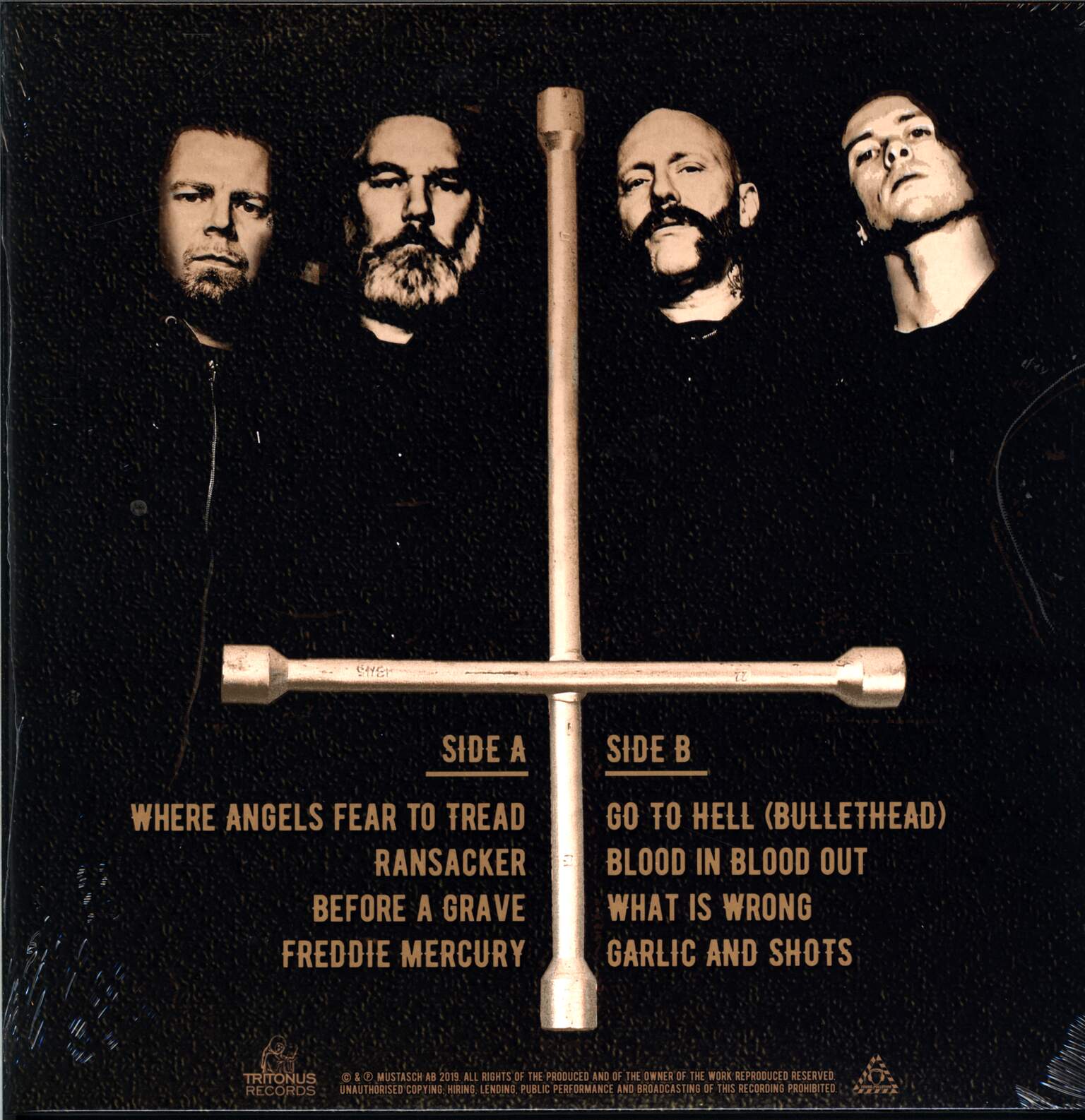 Mustasch: Killing It For Life, 1×LP (Vinyl)