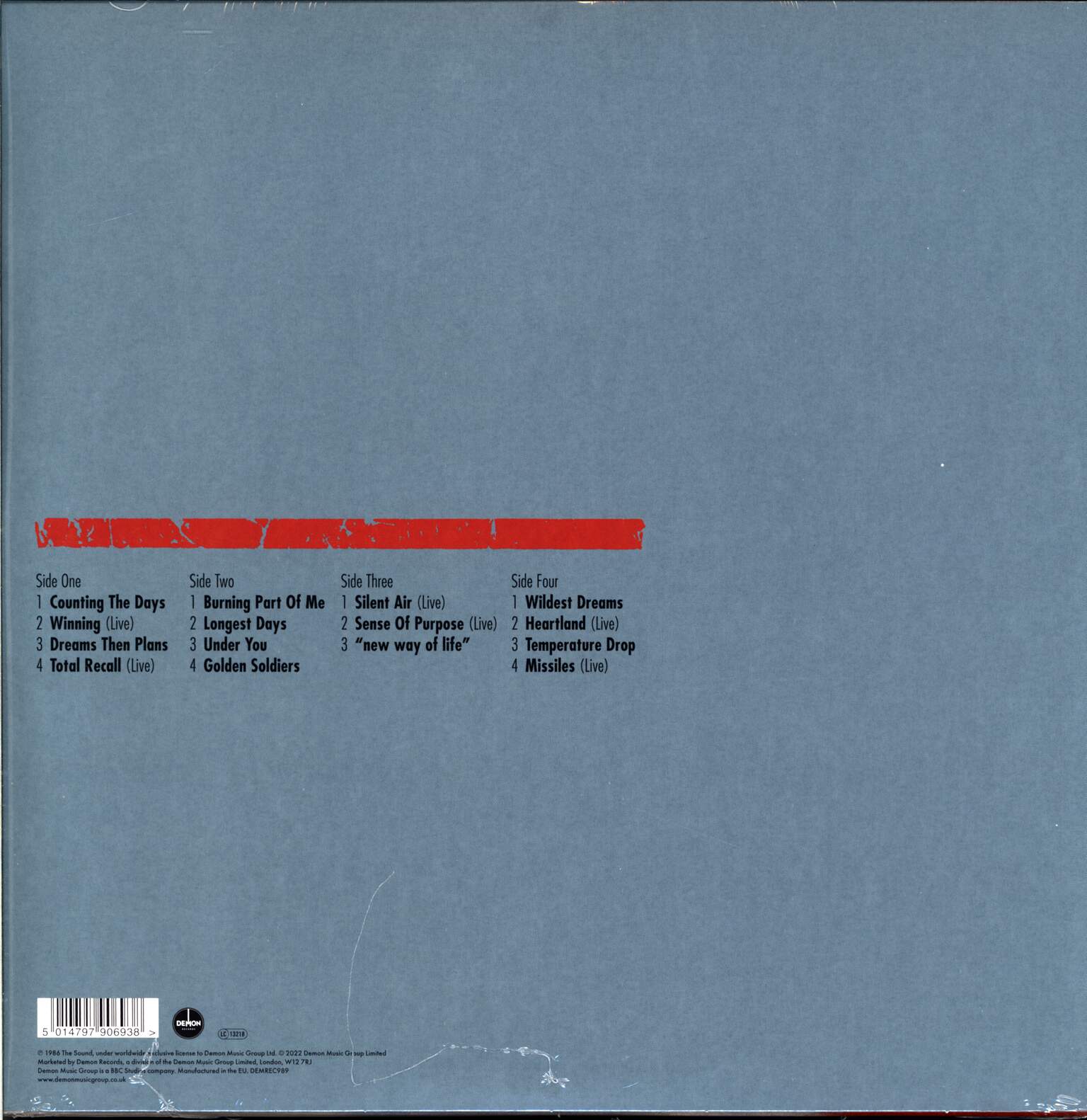 The Sound: Counting The Days, 2×LP (Vinyl)
