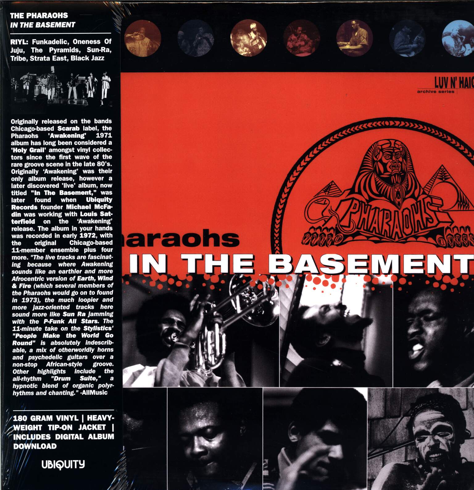The Pharaohs: In The Basement, 1×LP (Vinyl)