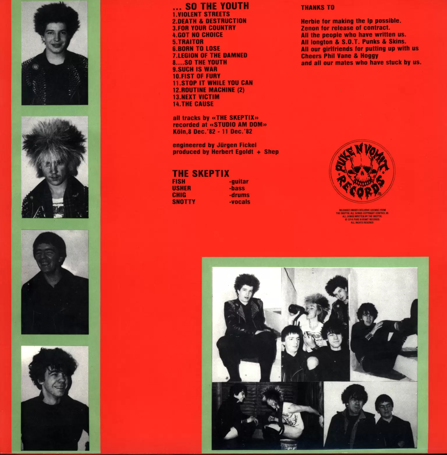 The Skeptix: ...So The Youth, 1×LP (Vinyl)