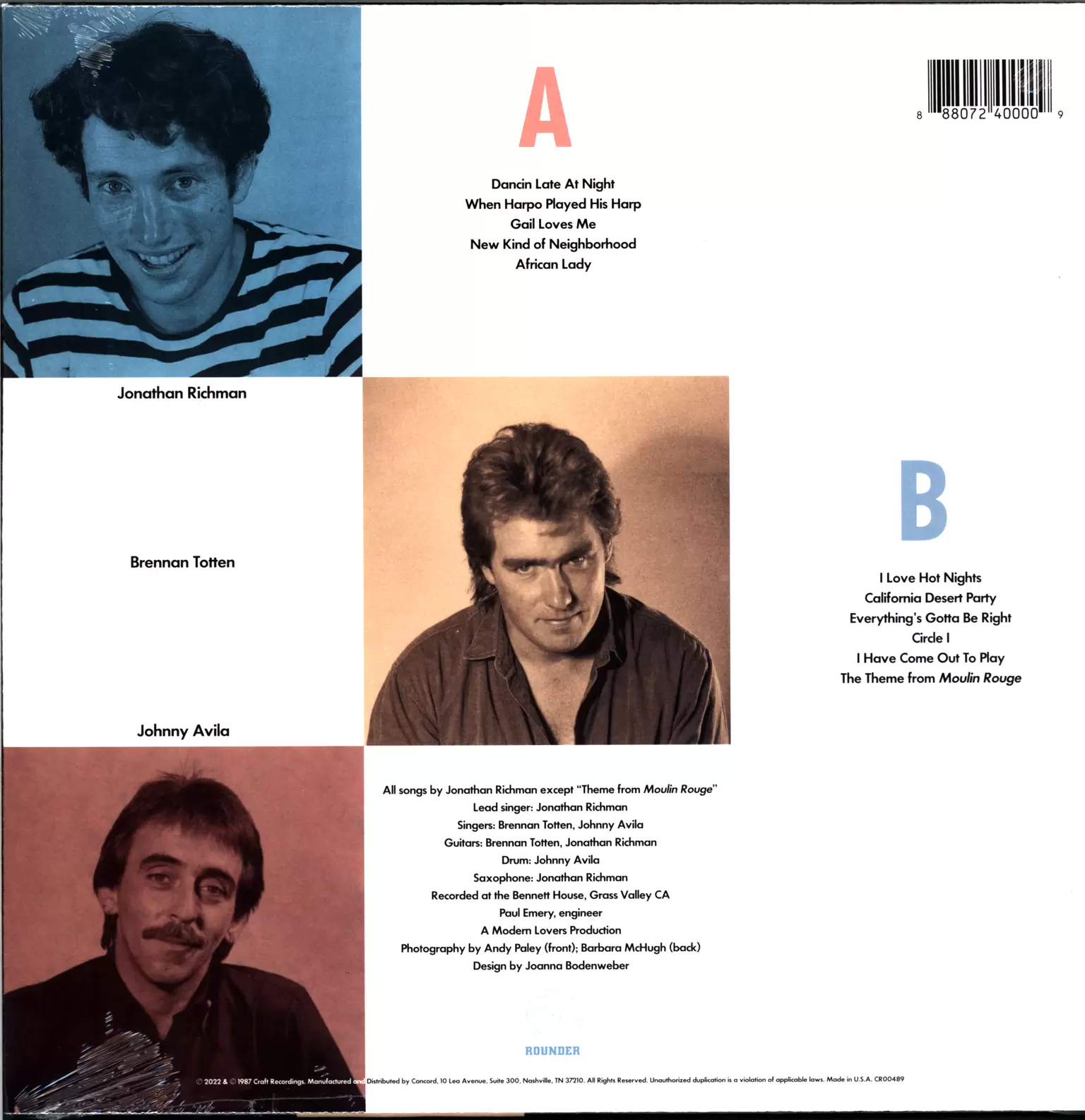 Jonathan Richman & The Modern Lovers: Modern Lovers 88, 1×LP (Vinyl)