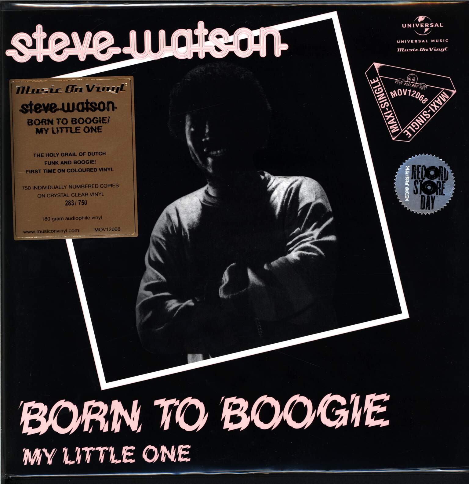 Steve Watson: Born To Boogie / My Little One, 1×12" Maxi Single (Vinyl)