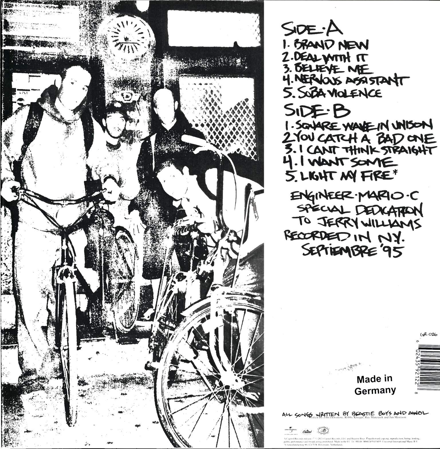 Beastie Boys: Aglio E Olio, 1×LP (Vinyl)