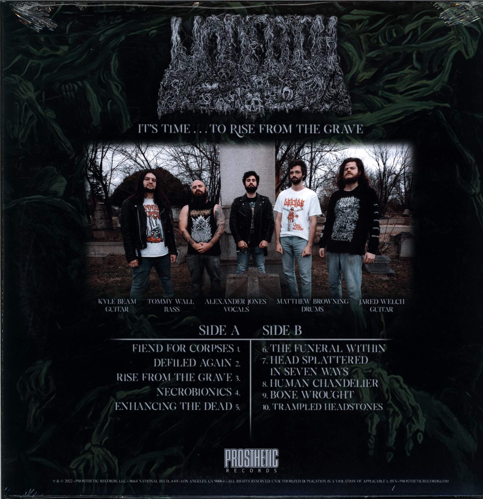 Undeath: It's Time...To Rise From The Grave, 1×LP (Vinyl)
