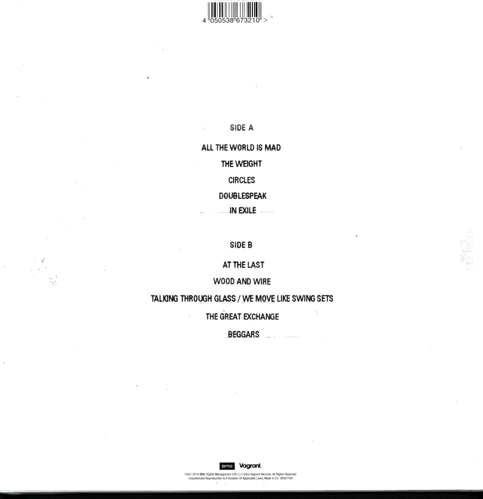Thrice: Beggars, 1×LP (Vinyl)