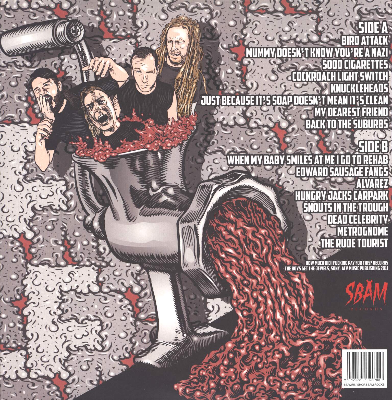 Frenzal Rhomb: Smoko At The Pet Food Factory, 1×LP (Vinyl)