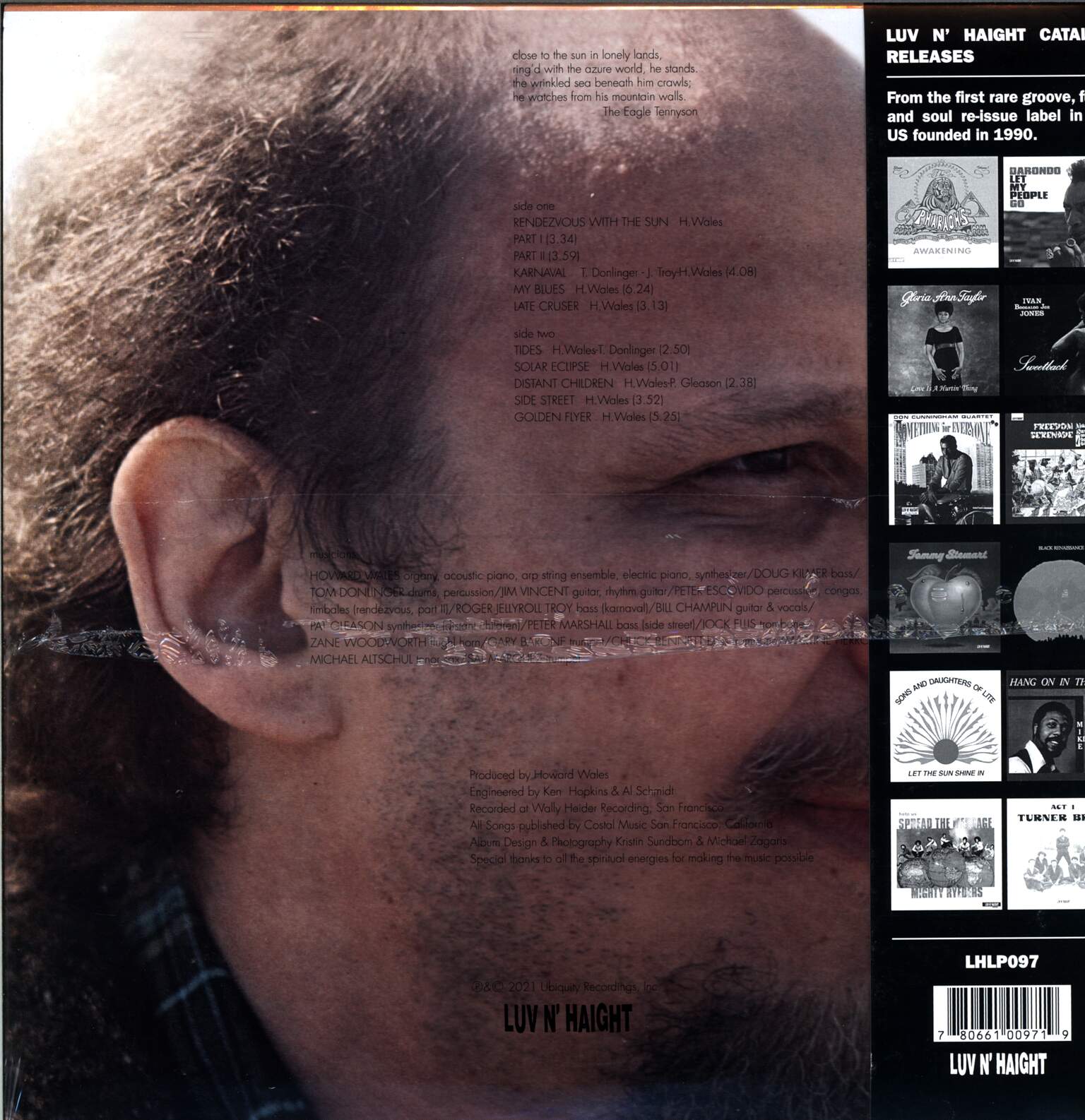 Howard Wales: Rendezvous With The Sun, 1×LP (Vinyl)