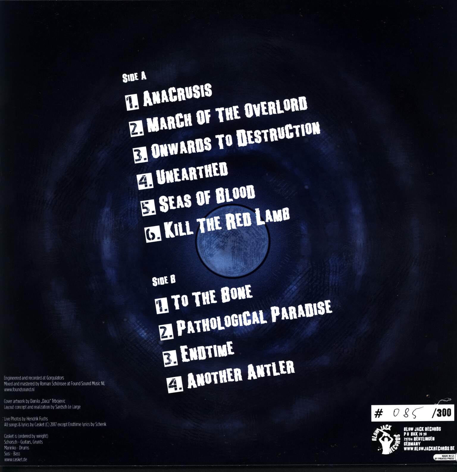 Casket: Unearthed, 1×LP (Vinyl)