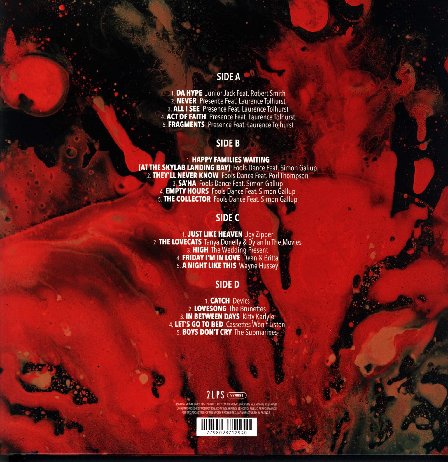 Various: The Many Faces Of The Cure, 2×LP (Vinyl)
