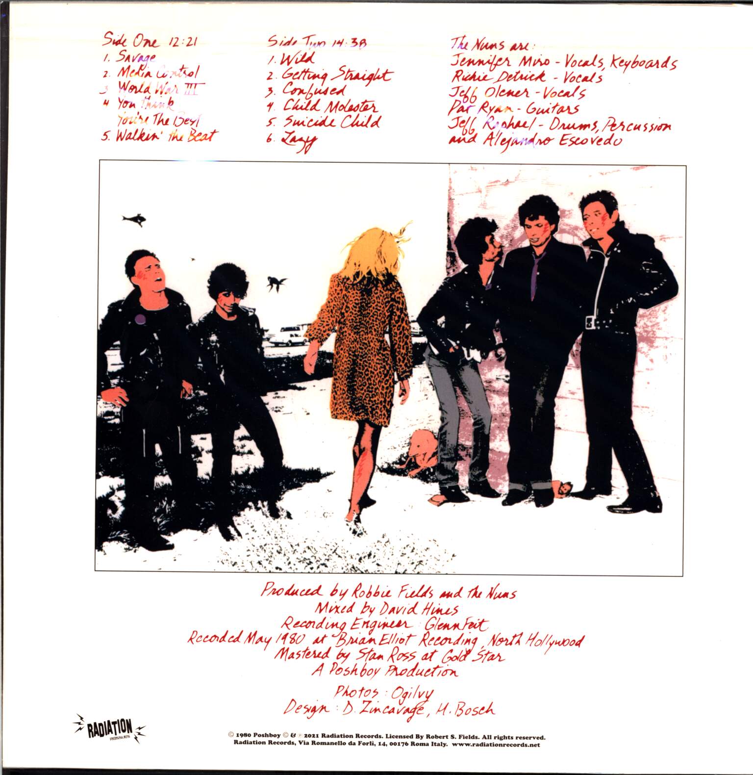 The Nuns: The Nuns, 1×LP (Vinyl)