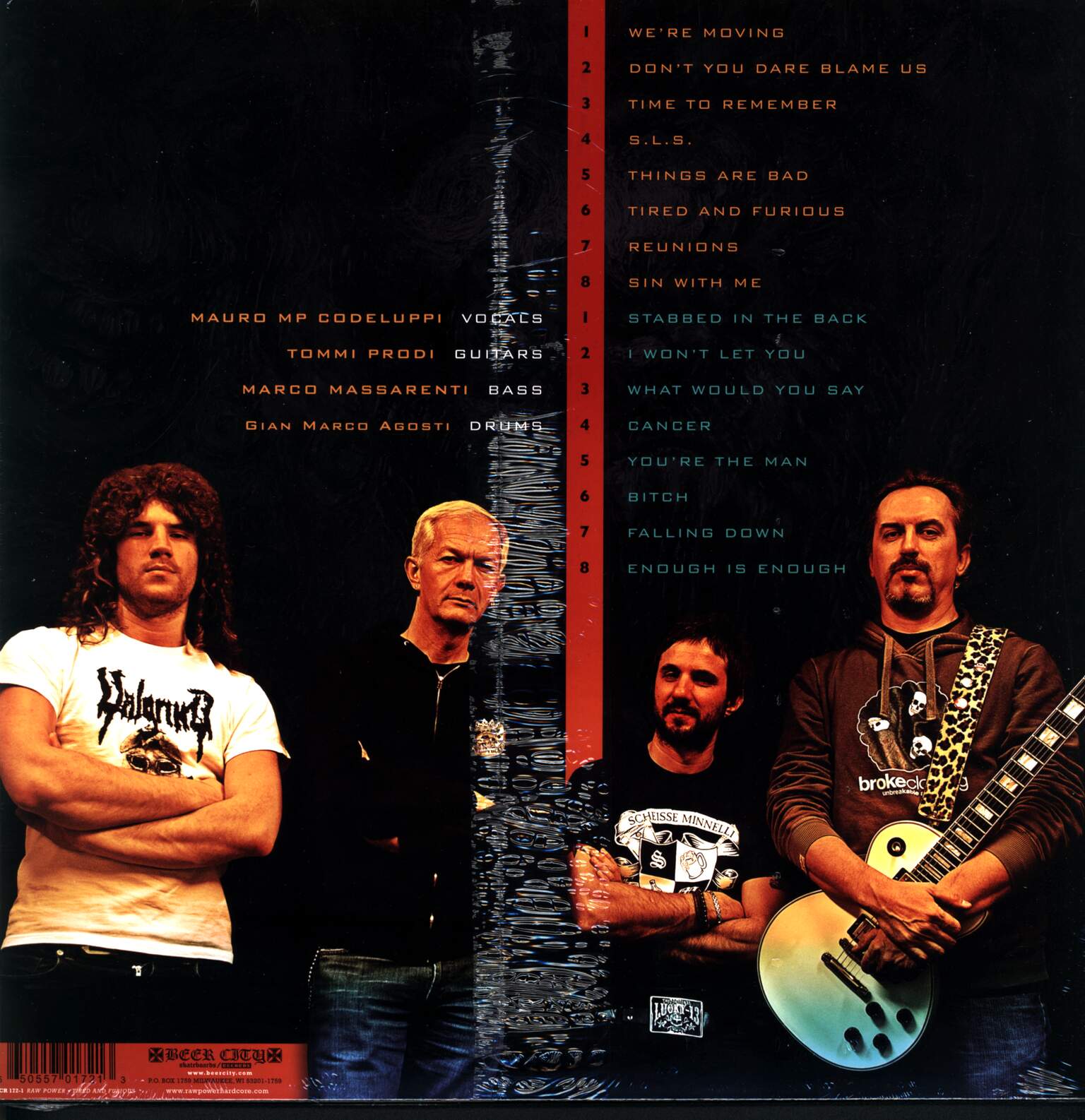 Raw Power: Tired And Furious, 1×LP (Vinyl)