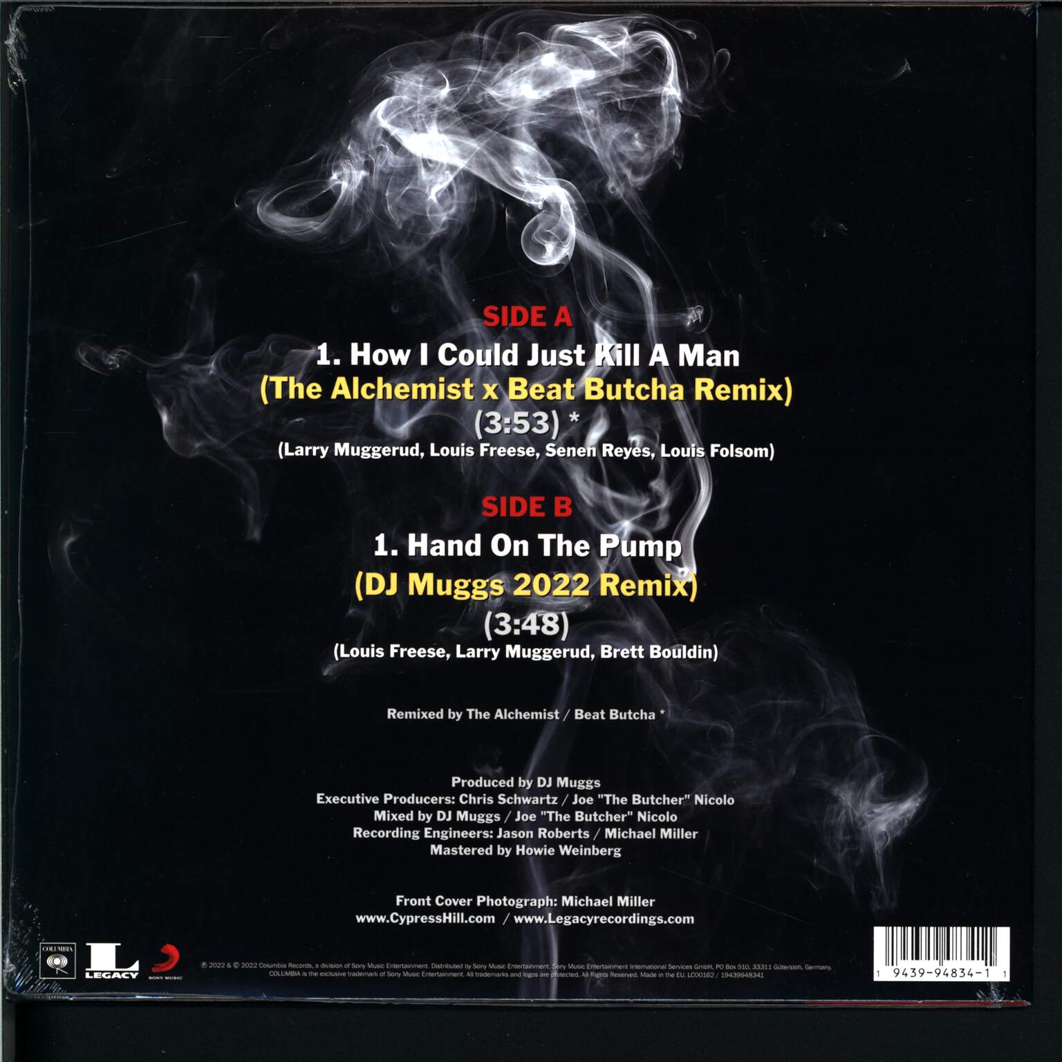 Cypress Hill: The 420 Remixes, 1×10" Vinyl EP