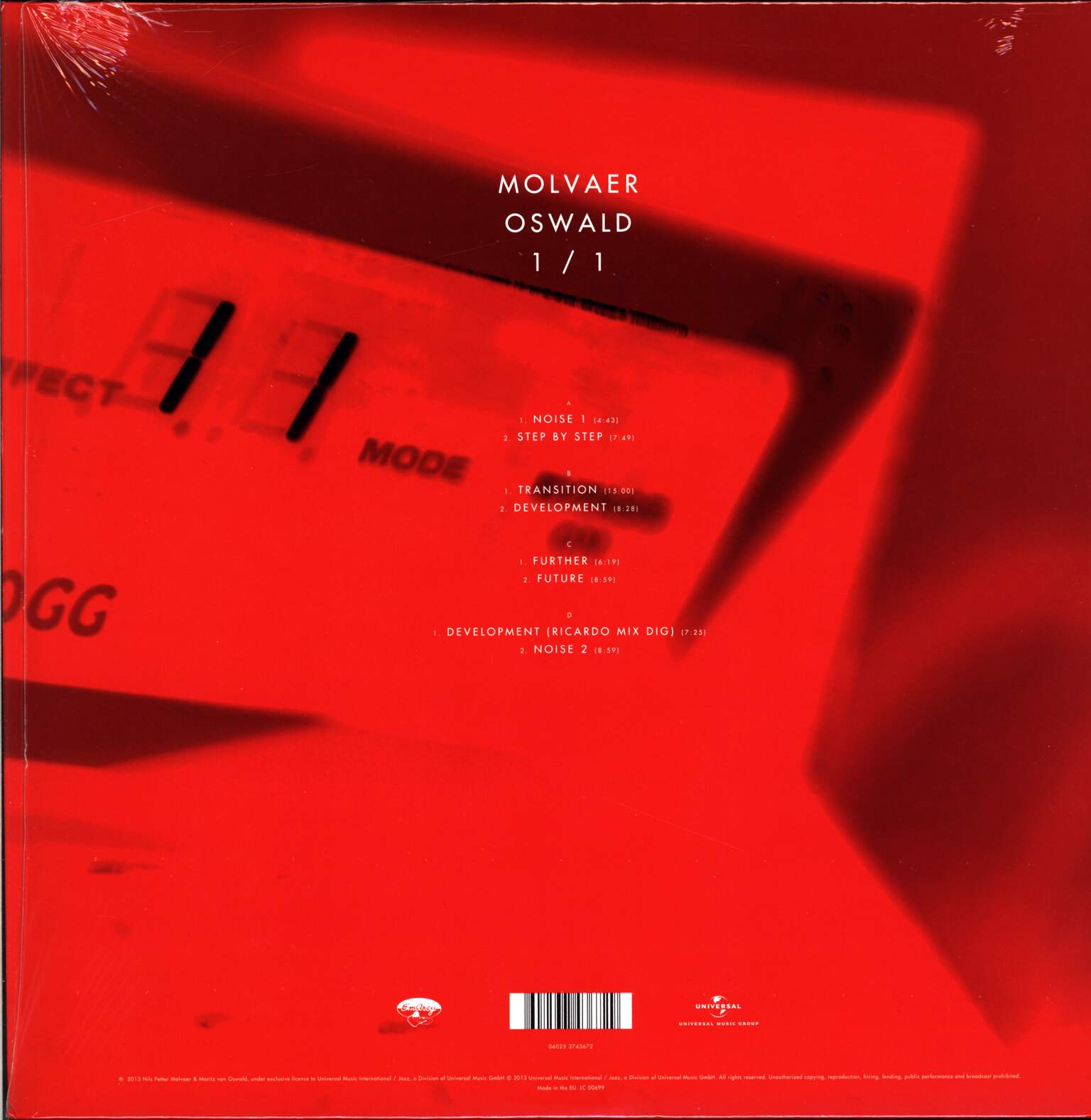 Nils Petter Molvær: 1/1, 2×LP (Vinyl)