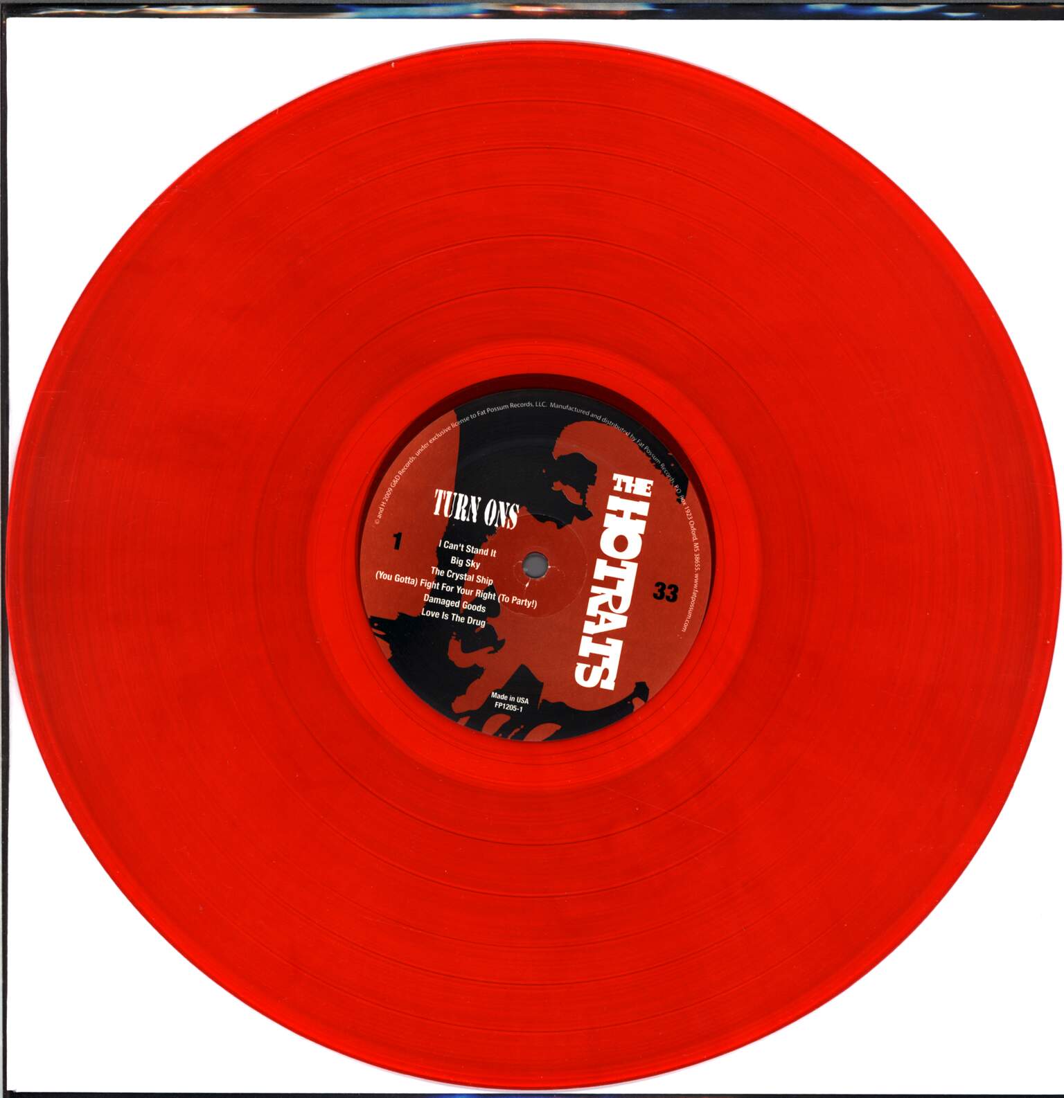 The Hot Rats: Turn Ons, 1×LP (Vinyl)