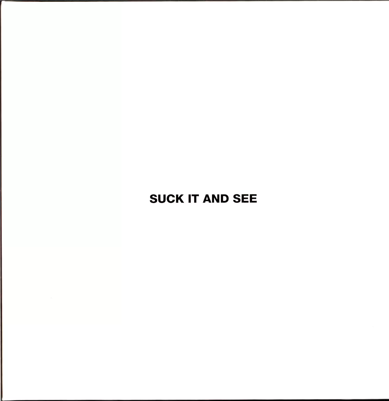 Arctic Monkeys: Suck It And See, 1×LP (Vinyl)