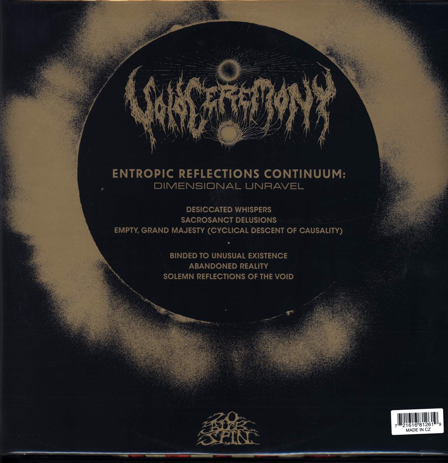 VoidCeremony: Entropic Reflections Continuum: Dimensional Unravel, 1×LP (Vinyl)