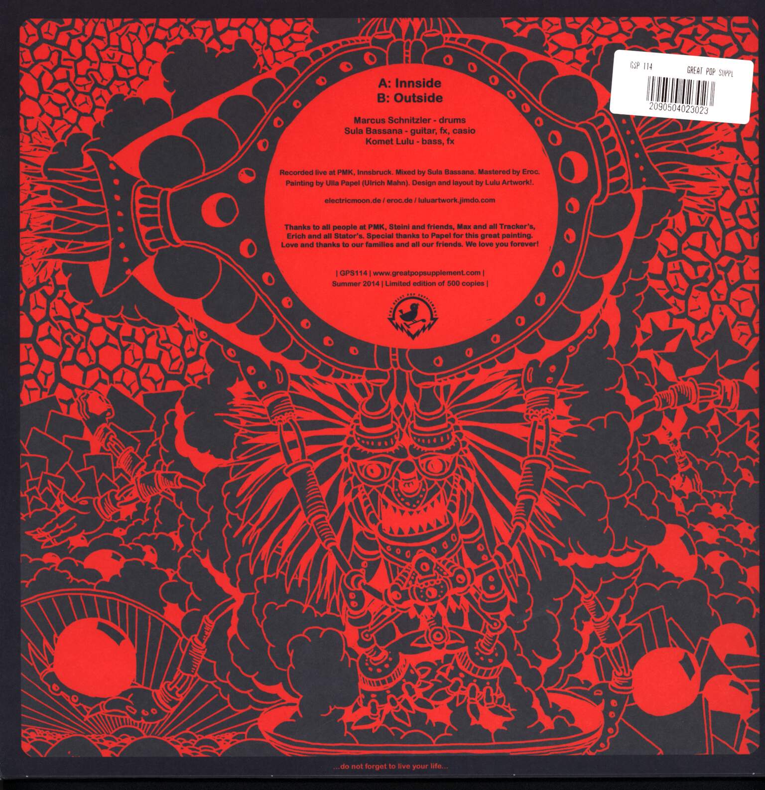 Electric Moon: Innside Outside, 1×LP (Vinyl)