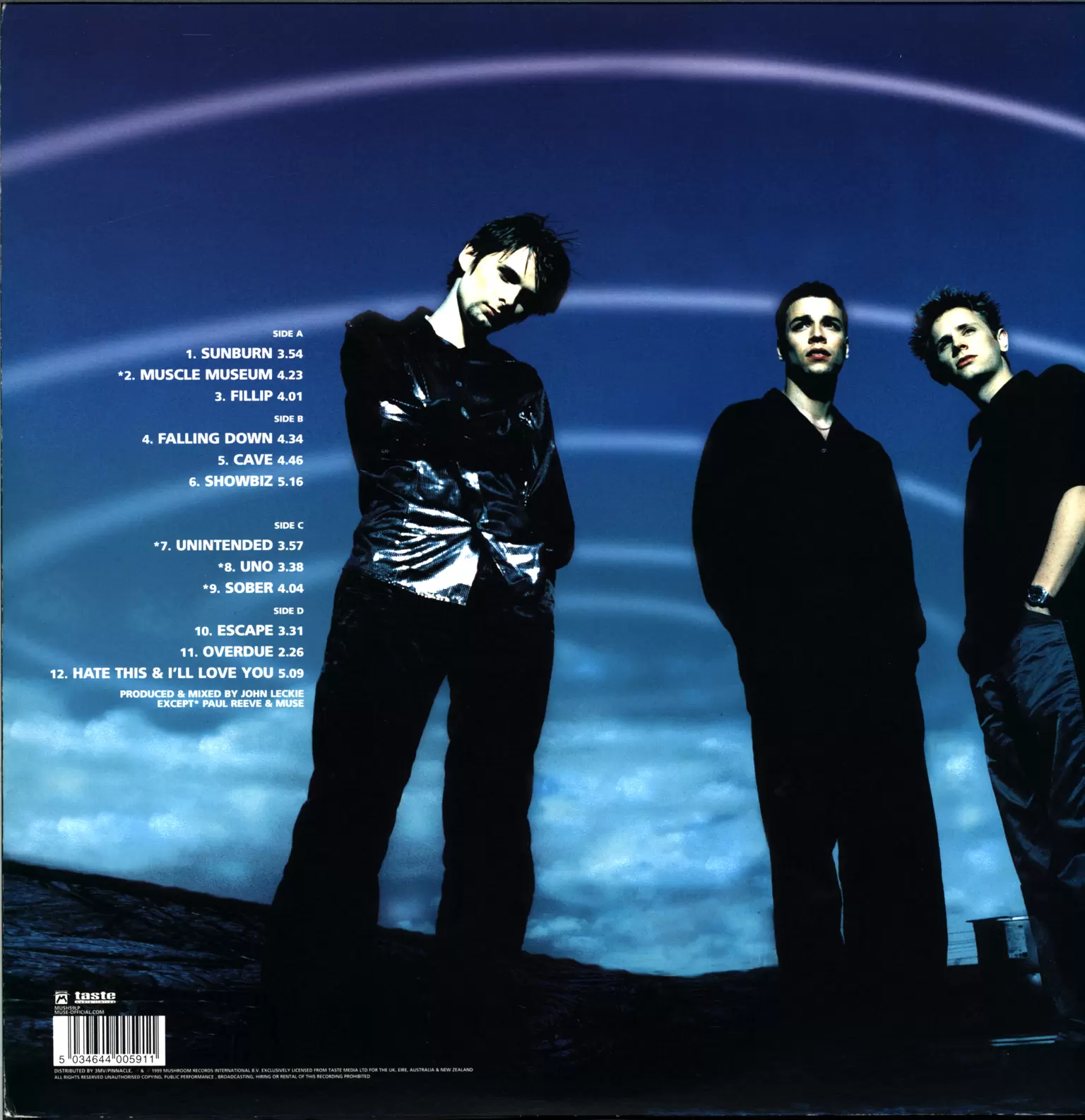 Muse: Showbiz, 2×LP (Vinyl)