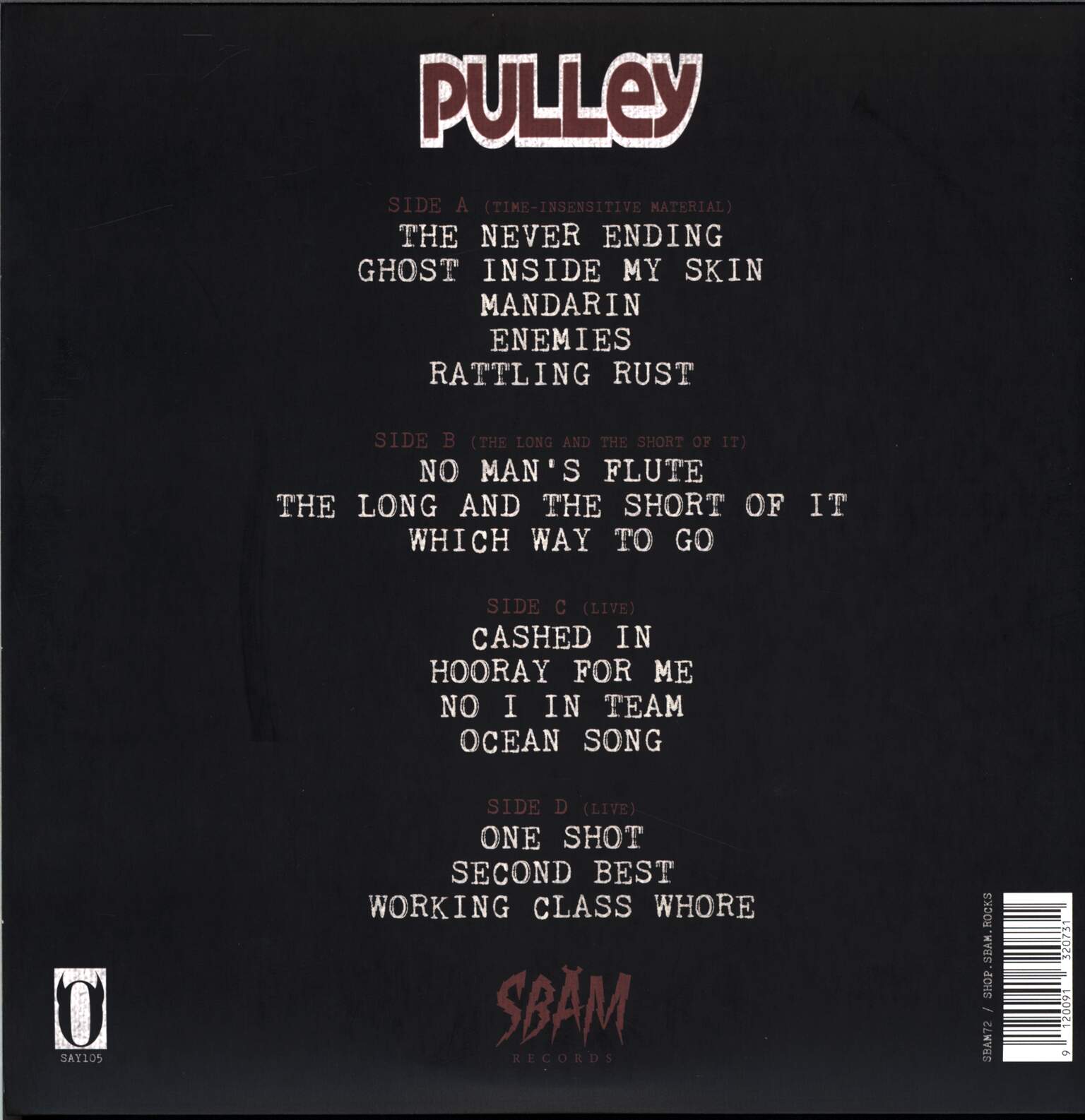 Pulley: Encore, 2×LP (Vinyl)