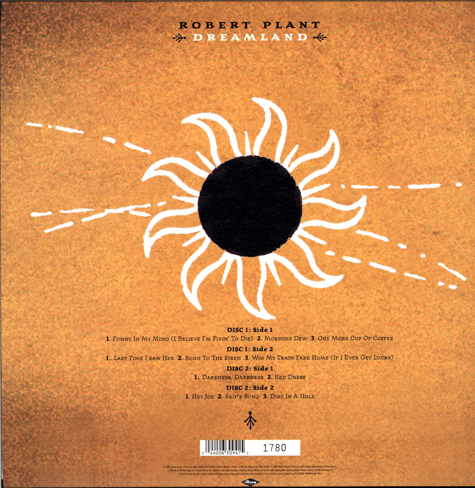 Robert Plant: Dreamland, 2×LP (Vinyl)
