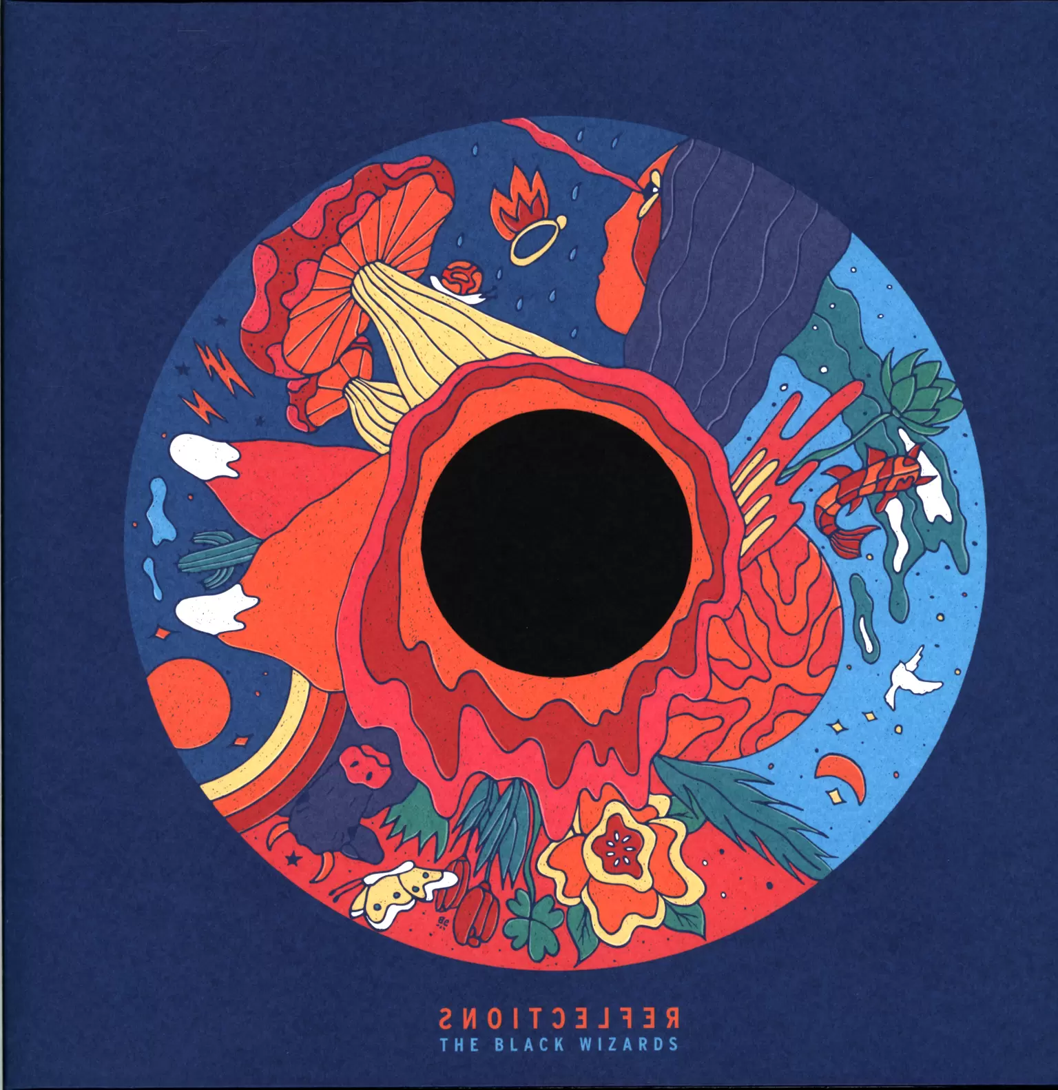 The Black Wizards: Reflections, 1×LP (Vinyl)
