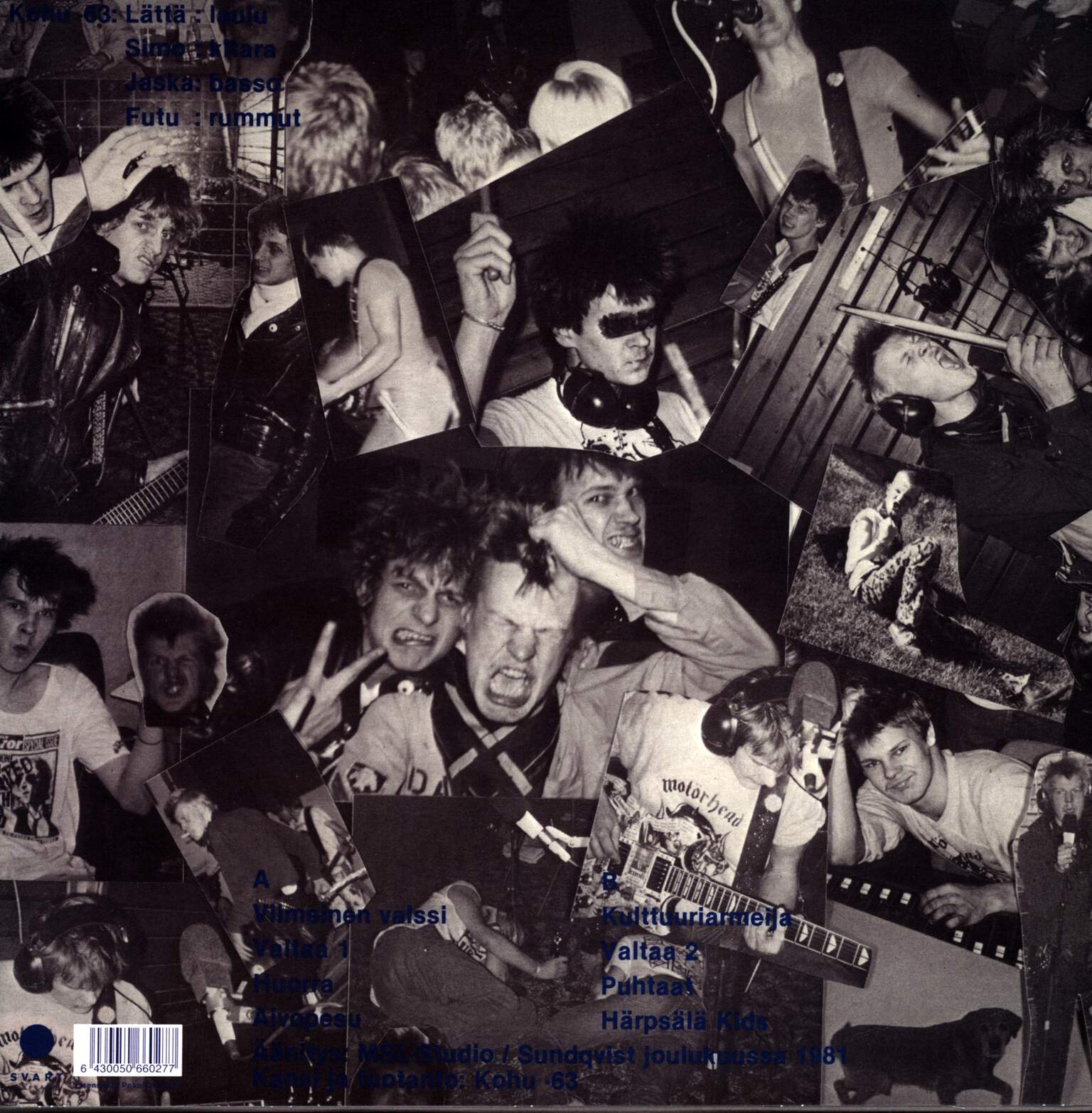 Kohu 63: Valtaa Ei Loistoa, 1×12" Maxi Single (Vinyl)