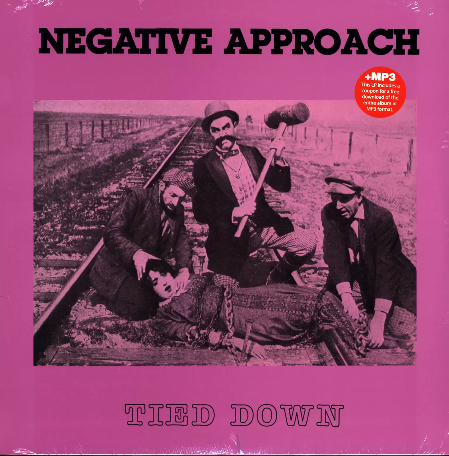 Negative Approach: Tied Down, 1×LP (Vinyl)