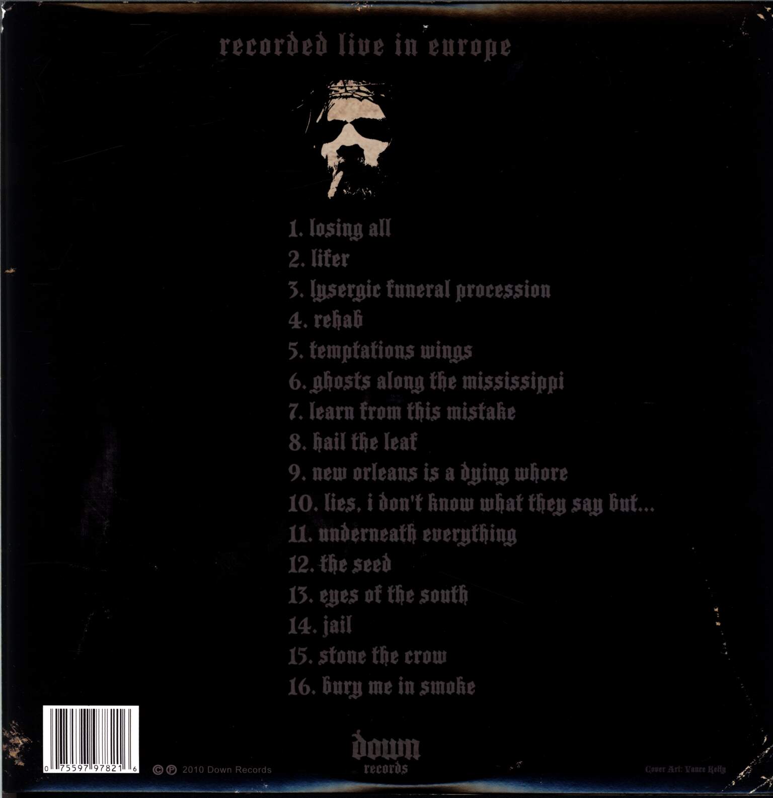 Down: Threefold Live: Diary Of A Mad Band, 3×LP (Vinyl), 1×DVD