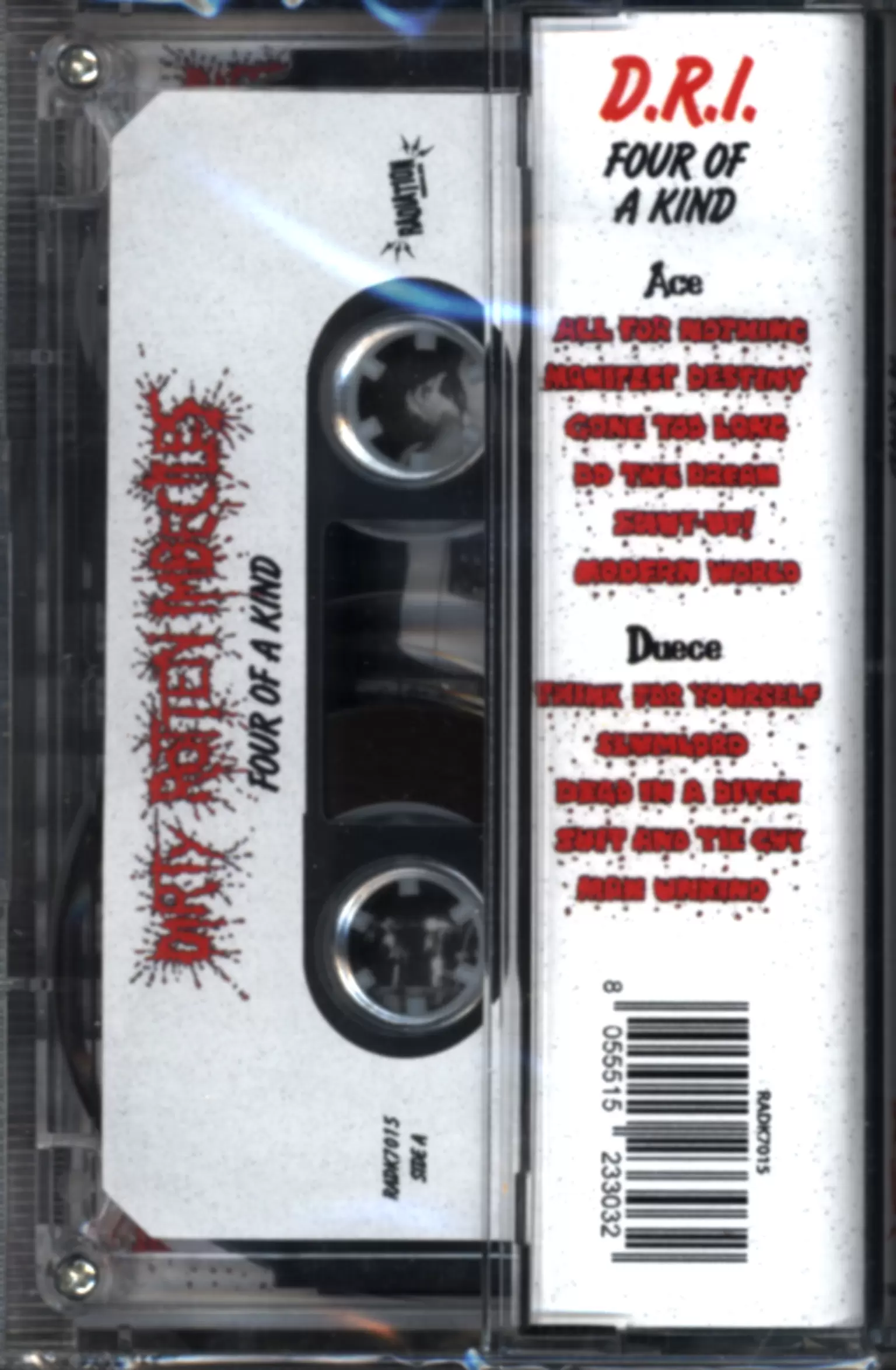 Dirty Rotten Imbeciles: 4 Of A Kind, 1×Tape