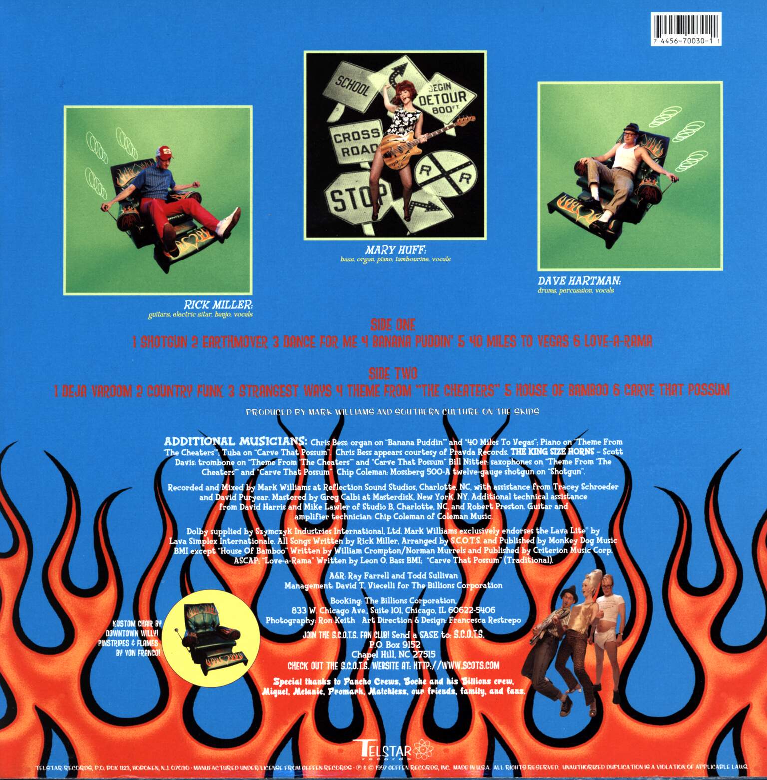 Southern Culture On The Skids: Plastic Seat Sweat, 1×LP (Vinyl)