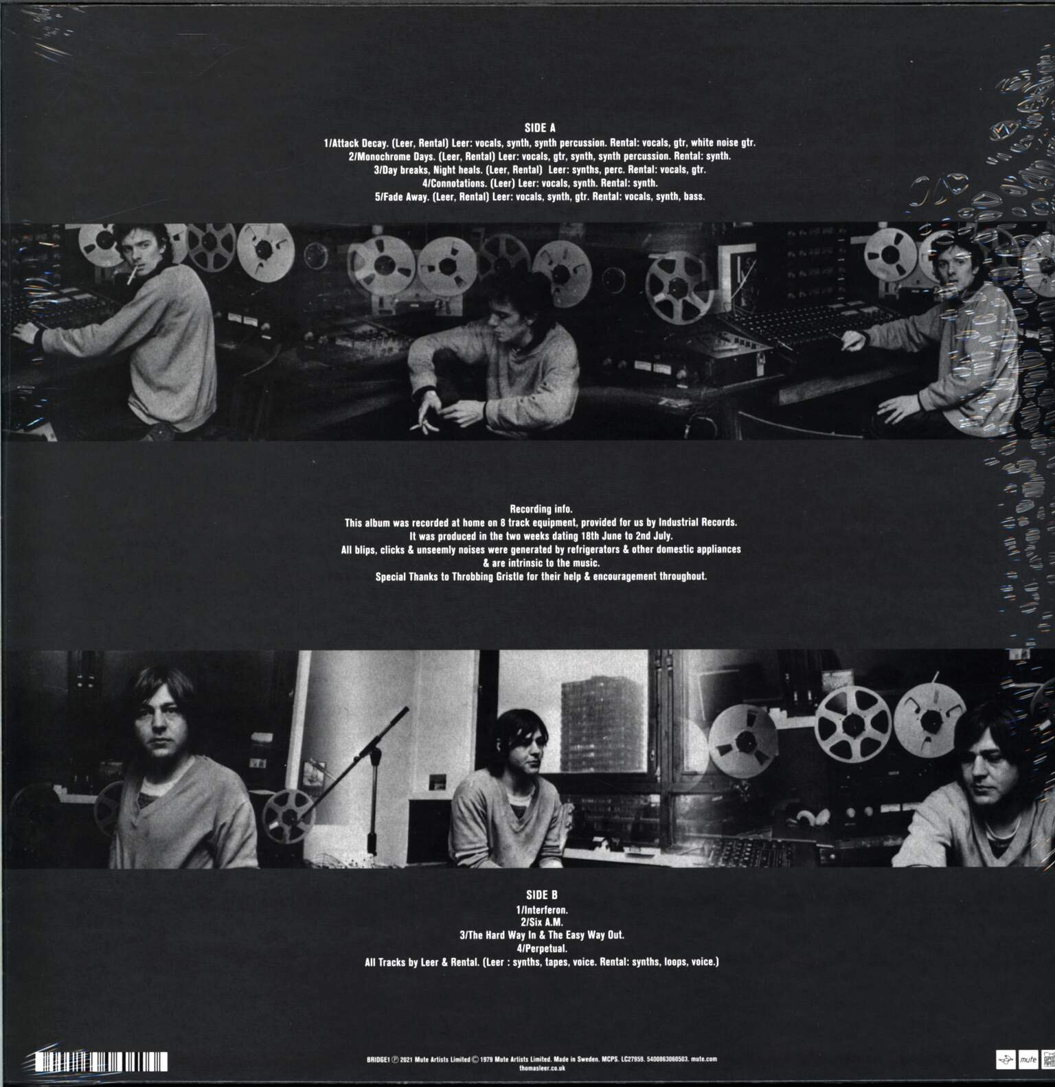 Thomas Leer: The Bridge, 1×LP (Vinyl)