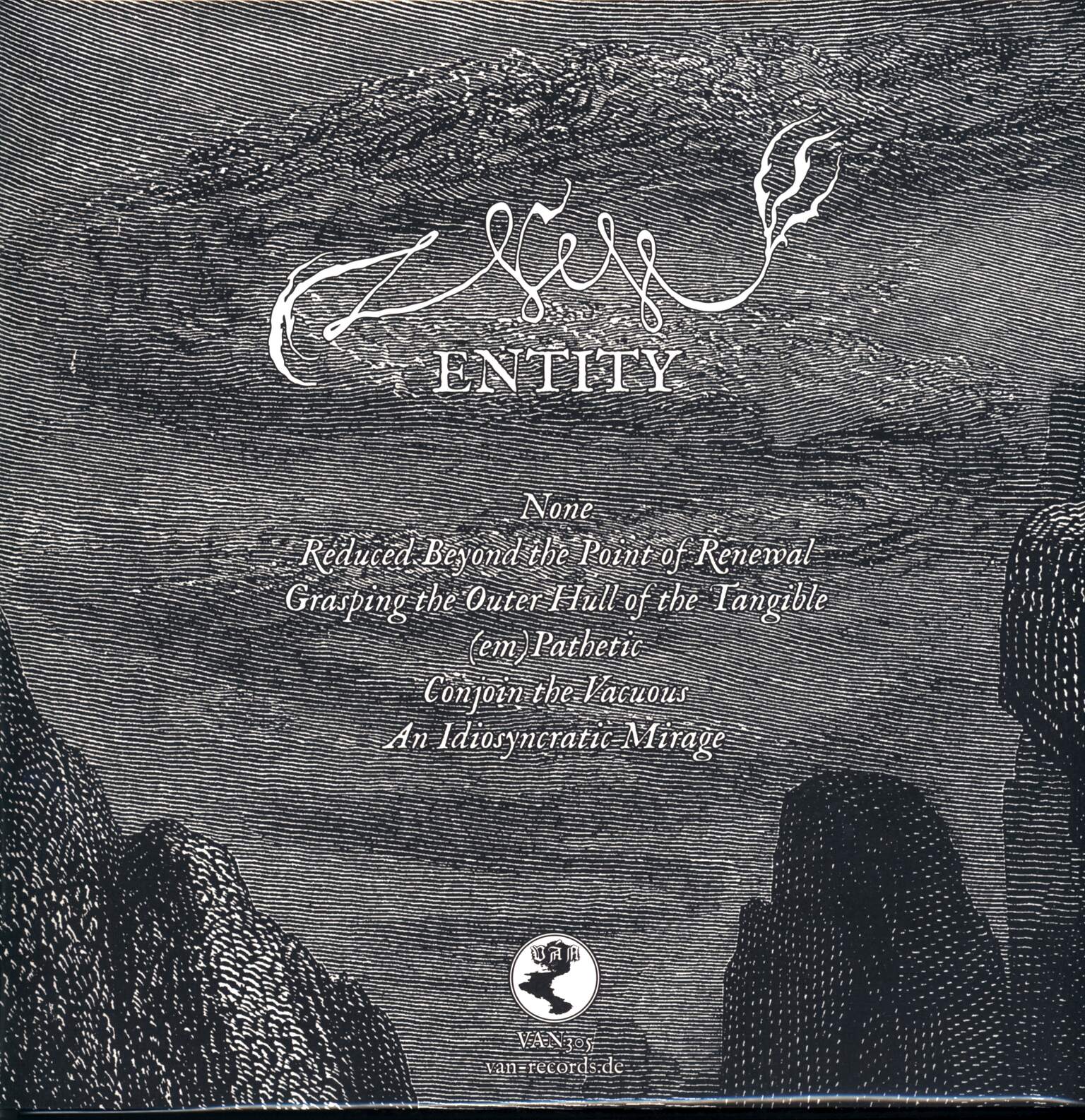 Núll: Entity, 1×LP (Vinyl)