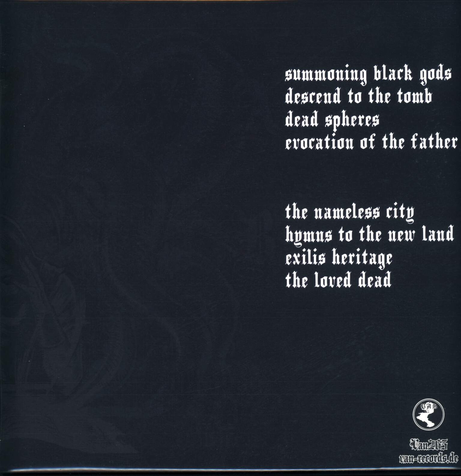 Chapel Of Disease: Summoning Black Gods, 1×LP (Vinyl)