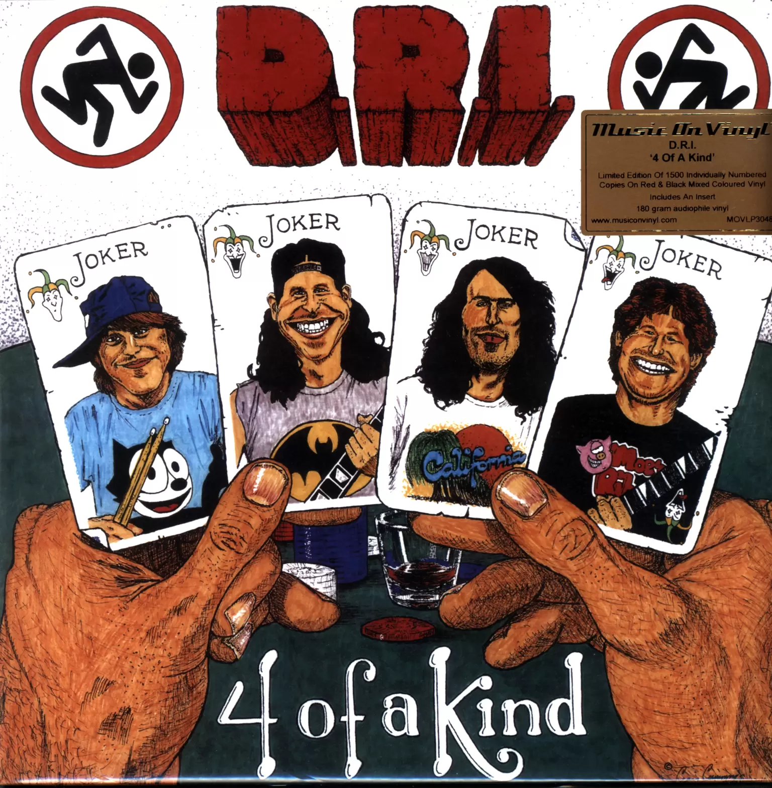 Dirty Rotten Imbeciles: 4 Of A Kind, 1×LP (Vinyl)