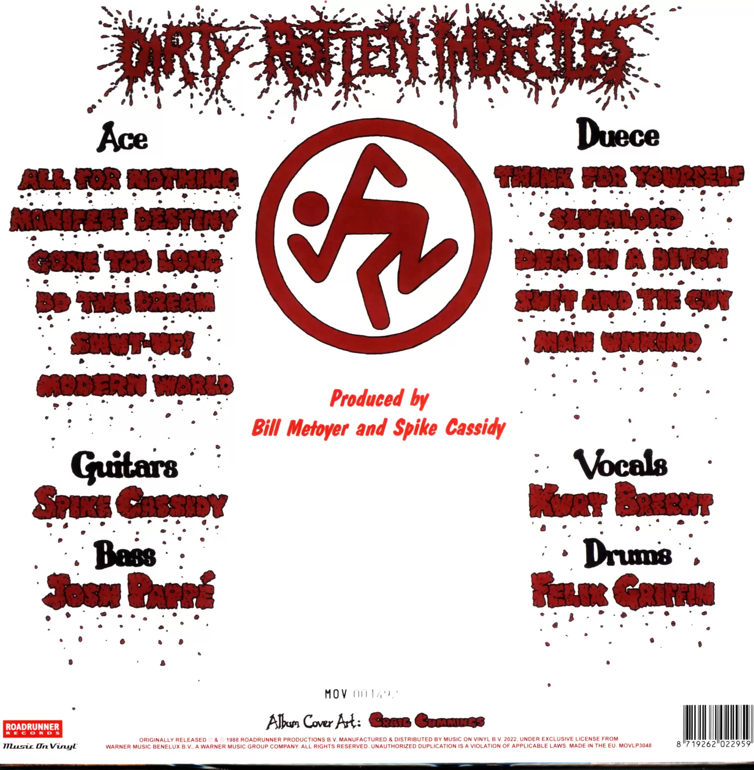 Dirty Rotten Imbeciles: 4 Of A Kind, 1×LP (Vinyl)