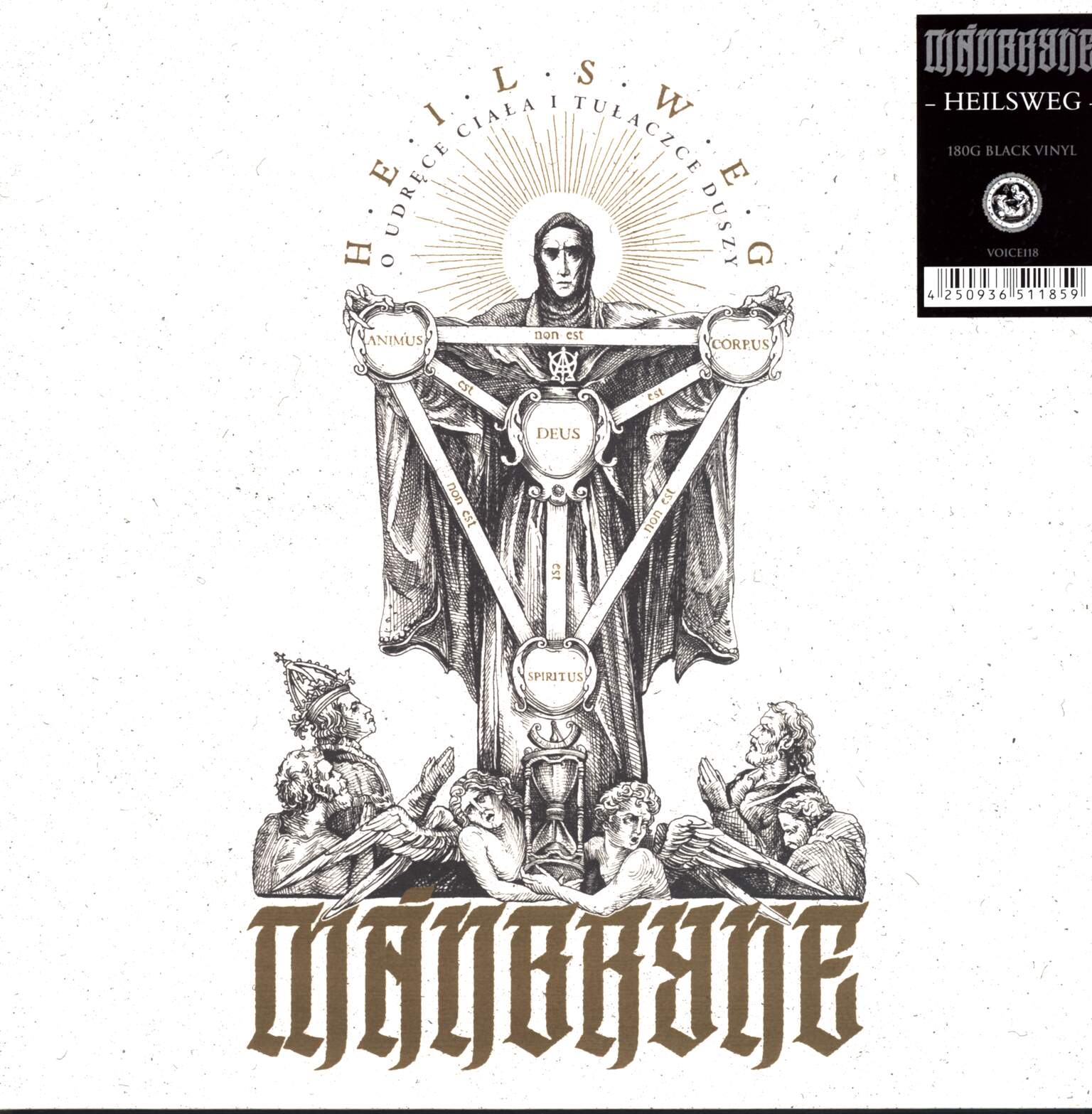 Mānbryne: Heilsweg: O Udręce Ciała I Tułaczce Duszy, 1×LP (Vinyl)