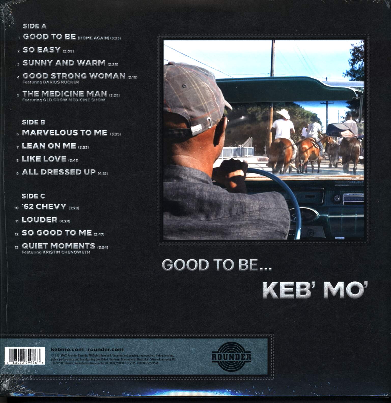 Keb Mo: Good To Be..., 2×LP (Vinyl)